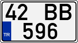License plate of Turkey, Regular plates
