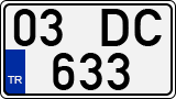 License plate of Turkey, Regular plates
