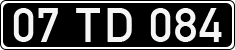 License plate of Turkey, Government and public administrations