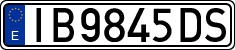 License plates of Spain, 1971 year series