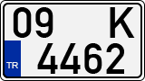 License plate of Turkey, Regular plates