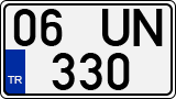 License plate of Turkey, Regular plates