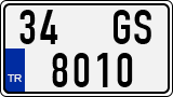 License plate of Turkey, Regular plates