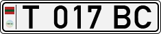 Non-recognized and partially recognized states, Transnistria (cars)