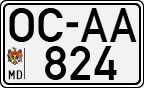 License plate of Moldova, Trailers (1992)