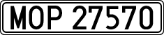License plates of Spain, Official and military plates