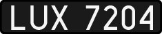 License plates of Poland, 1976 year system
