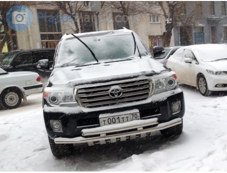 т001тт70, Toyota Land Cruiser