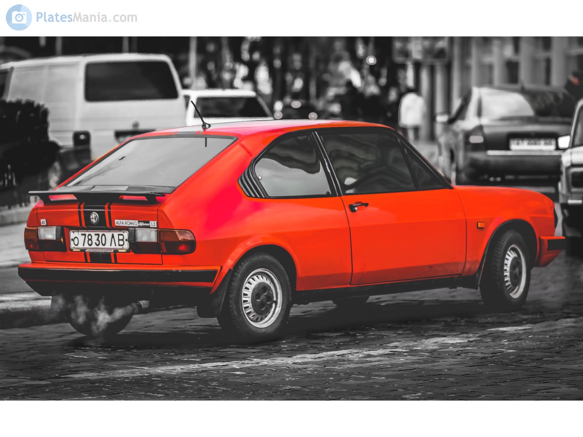 о 7830 ЛВ, Alfa Romeo Alfasud 1st gen (901), facelift, 1980–1984