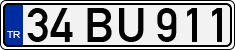 License plate of Turkey, Regular plates