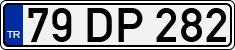 License plate of Turkey, Regular plates