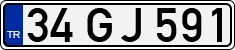 License plate of Turkey, Regular plates