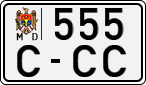 License plate of Moldova, Motorcycles (1992)