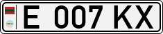 Non-recognized and partially recognized states, Transnistria (cars)
