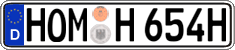 German license plate, Plates for oldtimers (type 