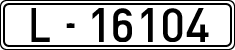 License plates of Spain, 1900 year series