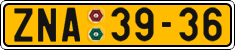 License plate of the Czech Republic, Commercial vehicles (1960)