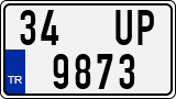 License plate of Turkey, Regular plates