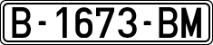 License plates of Spain, 1971 year series