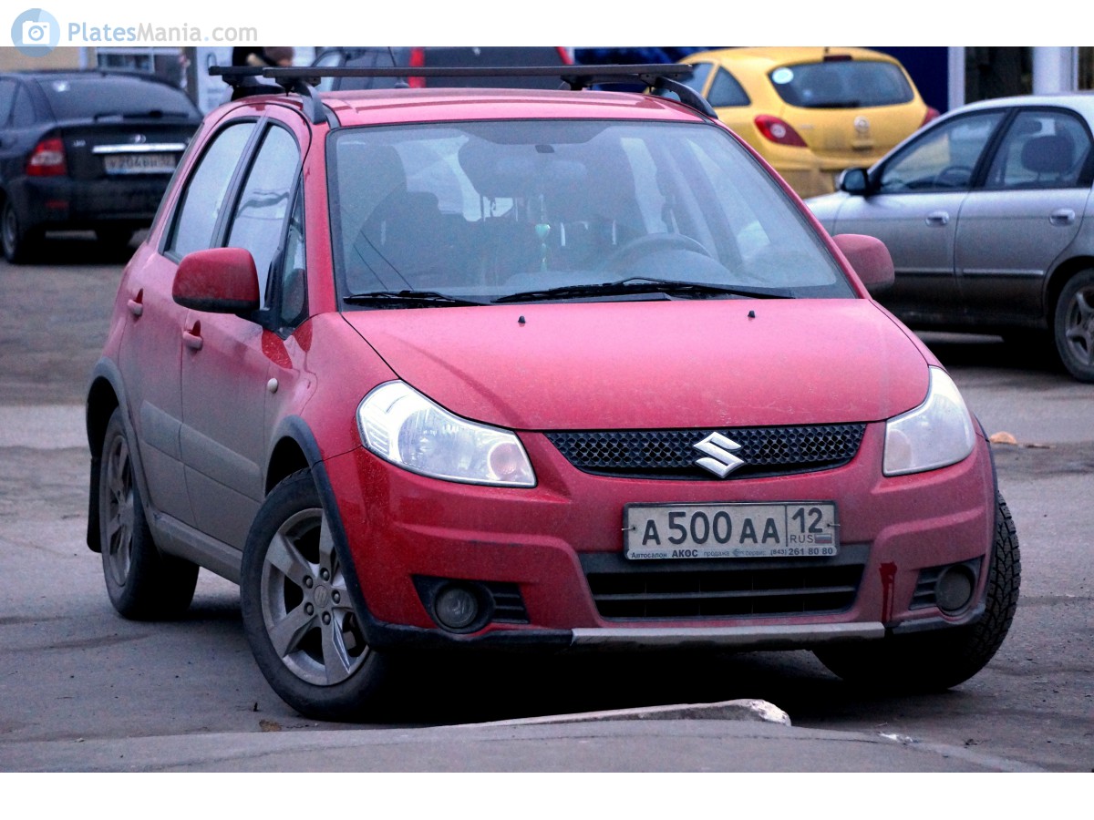 а 500 аа 12, Suzuki SX4/S-Cross 1st gen SX4 Crossover (EY), 2006–2014 (–2018 for CN-market)