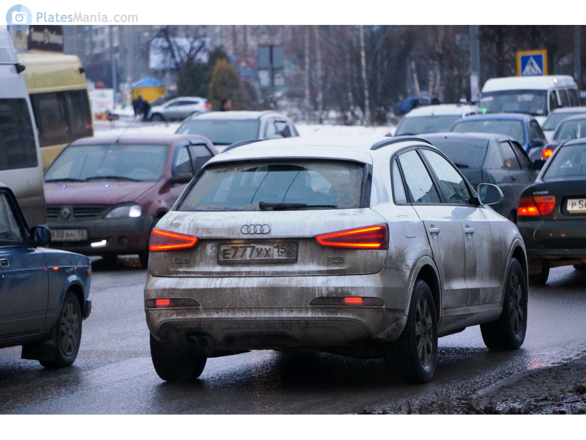 е 777 ух 152, Audi Q3 1st gen (8UB/8UG), 2011–2018