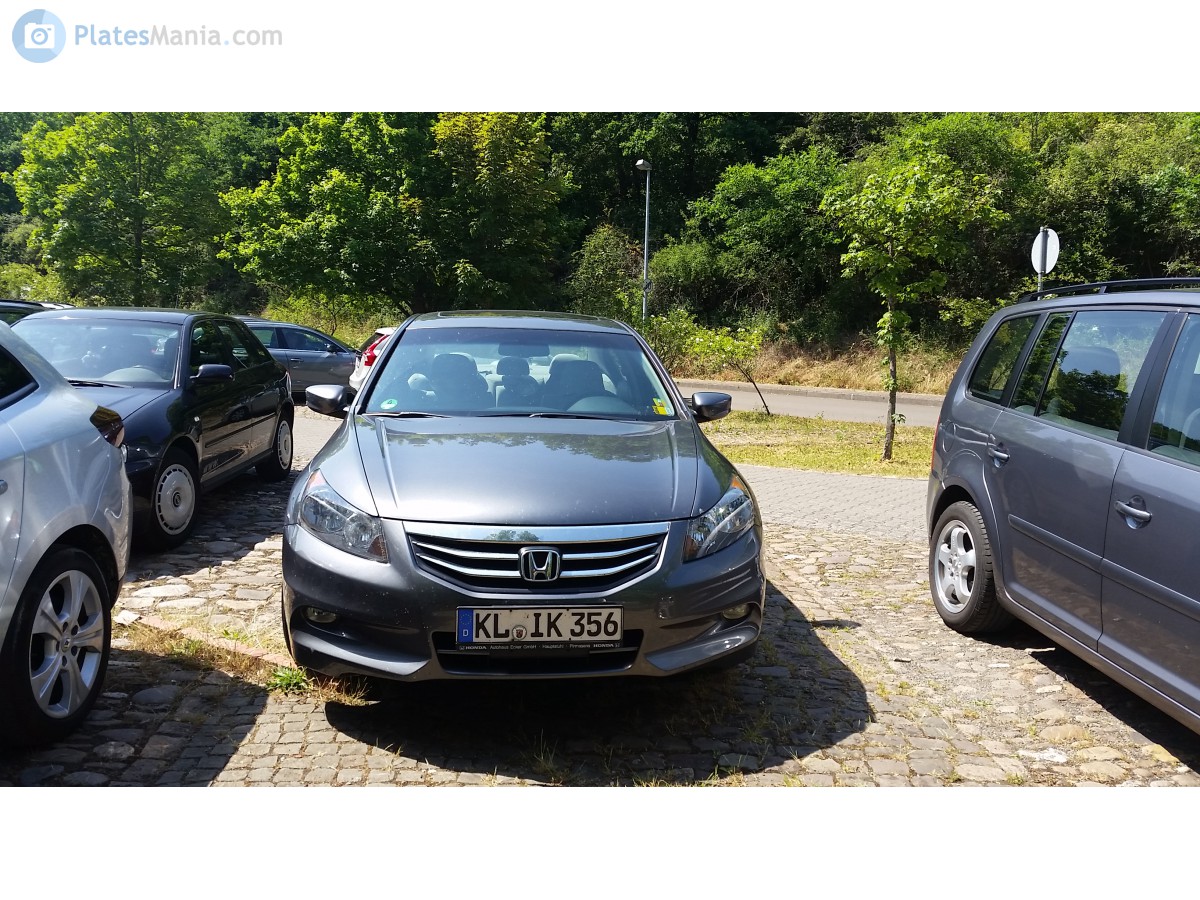 KL IK 356, Honda Accord 8th gen Sedan (CP; NA- and Pacific-market), 2007–2012