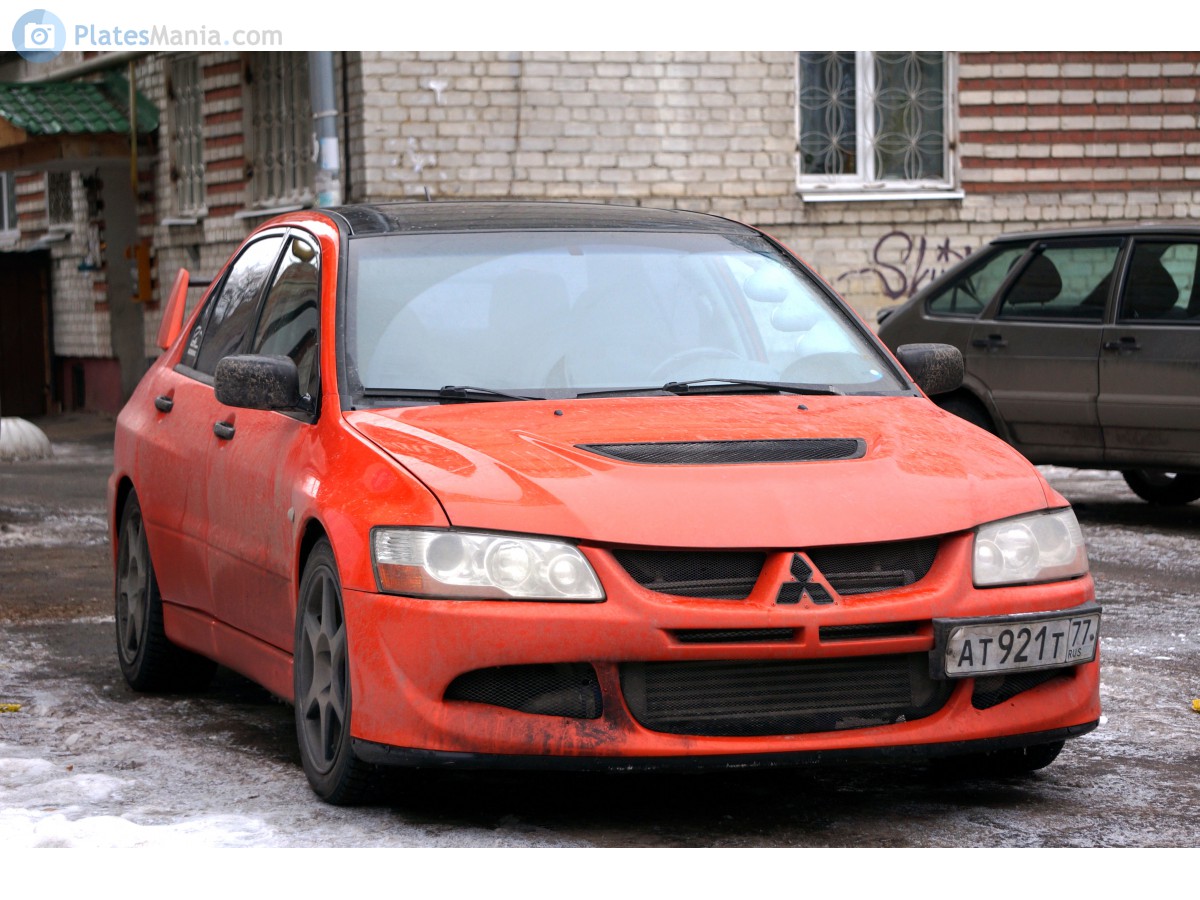 ат 921 т 77, Mitsubishi Lancer Evolution 3rd gen Sedan (VII-IX) (CT9A), 2001–2007