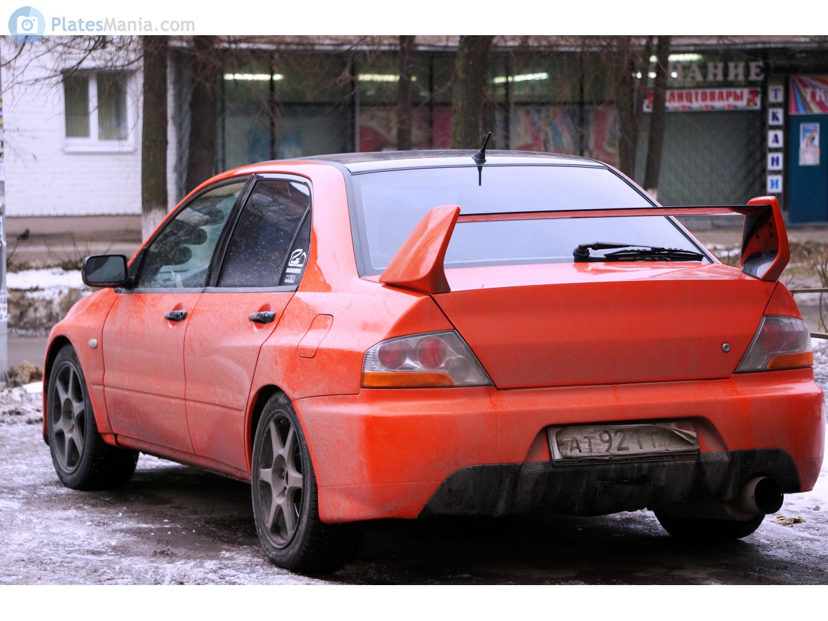 ат 921 т 77, Mitsubishi Lancer Evolution 3rd gen Sedan (VII-IX) (CT9A), 2001–2007