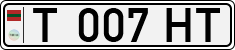 Non-recognized and partially recognized states, Transnistria (cars)