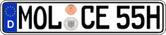 German license plate, Plates for oldtimers (type 
