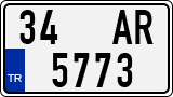 License plate of Turkey, Regular plates