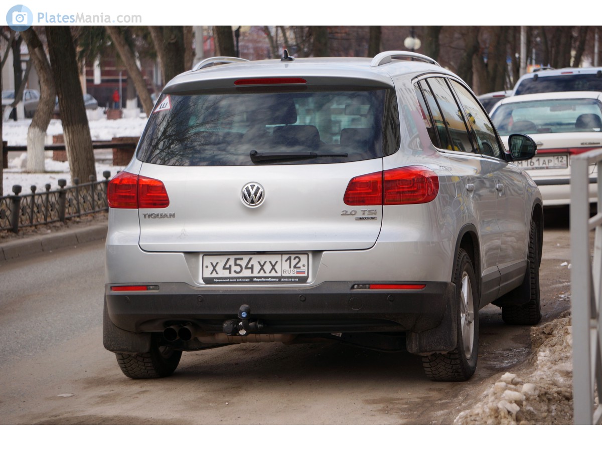 х 454 хх 12, Volkswagen Tiguan 