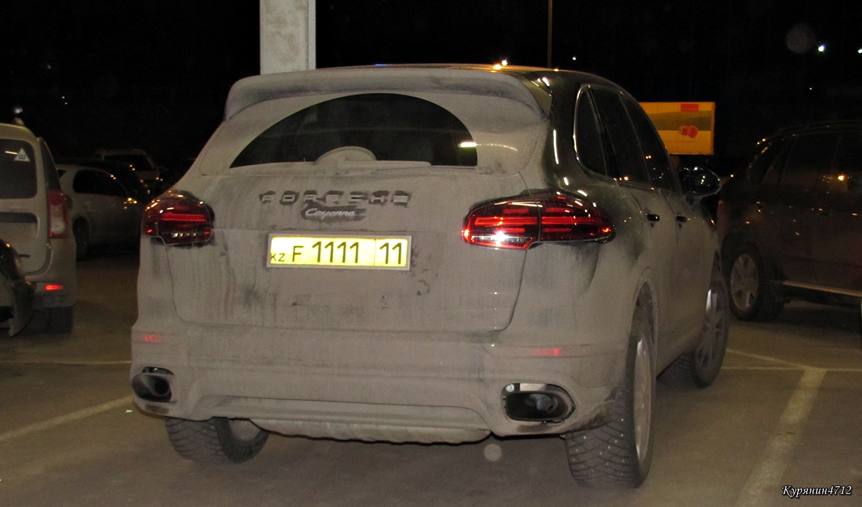F 1111 11, Porsche Cayenne 2nd gen (958; 92A), facelift, 2014–2017