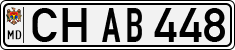 License plate of Moldova, Cars (1992)