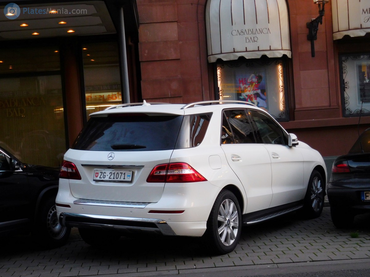 ZG 21071, Mercedes-Benz M-Klasse 3rd gen (W166), 2011–2015