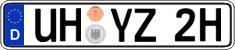 German license plate, Plates for oldtimers (type 