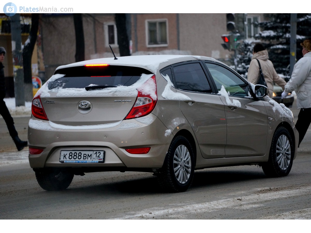 к 888 вм 12, Hyundai Solaris 