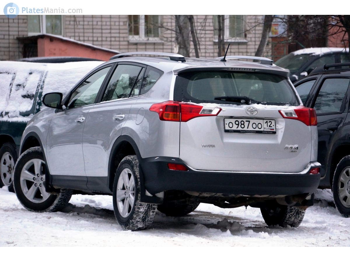 о 987 оо 12, Toyota RAV4 