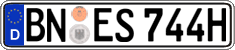 German license plate, Plates for oldtimers (type 