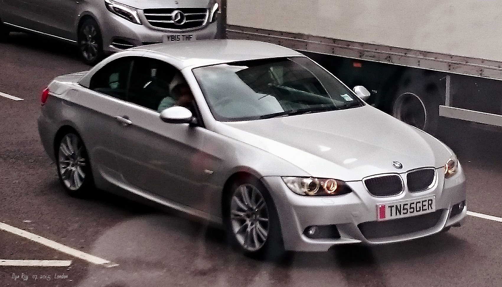 TN55GER, BMW 3 Series 5th gen Convertible (E93), 2007–2013