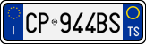 License plate of Italy, Cars (1994 year series)