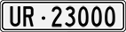 License plate of Switzerland, Cars