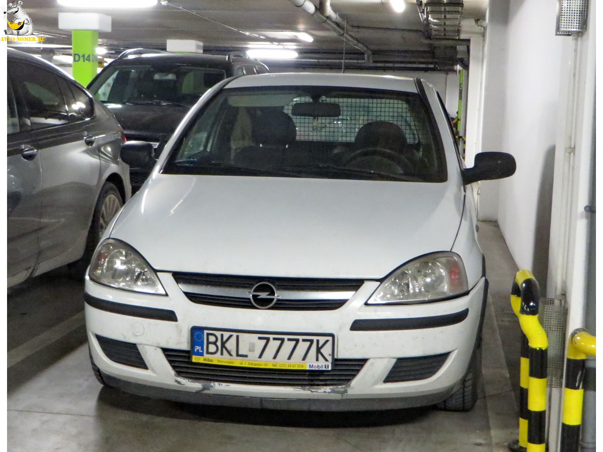 BKL 7777K, Opel Corsa 3rd gen 5-door Hatch (C; X01), 2000–2006 (–2007 for ZA-market)