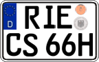 German license plate, Plates for oldtimers (type 