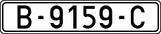 License plates of Spain, 1971 year series