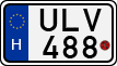 license plates of Hungary, Motorcycles (1990)