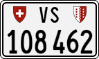 License plate of Switzerland, Cars