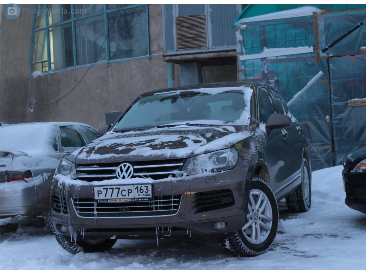 р 777 ср 163, Volkswagen Touareg 2nd gen (7P), 2010–2018