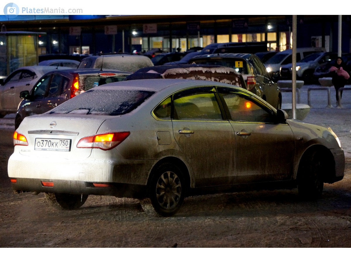 о 370 кк 750, Nissan Almera 