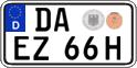 German license plate, Plates for oldtimers (type 